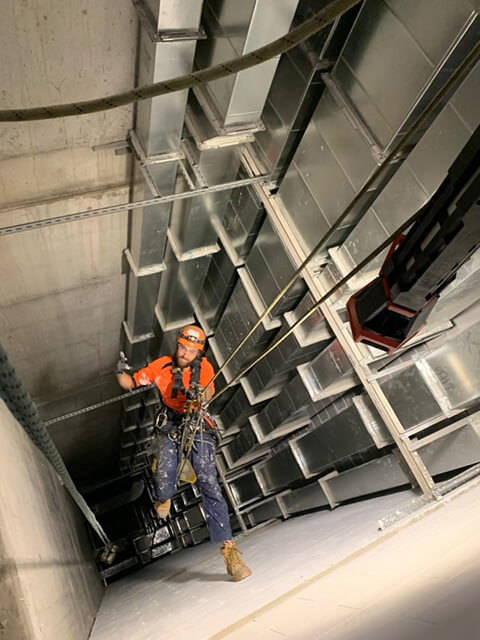 rope access rescue and safety confined space